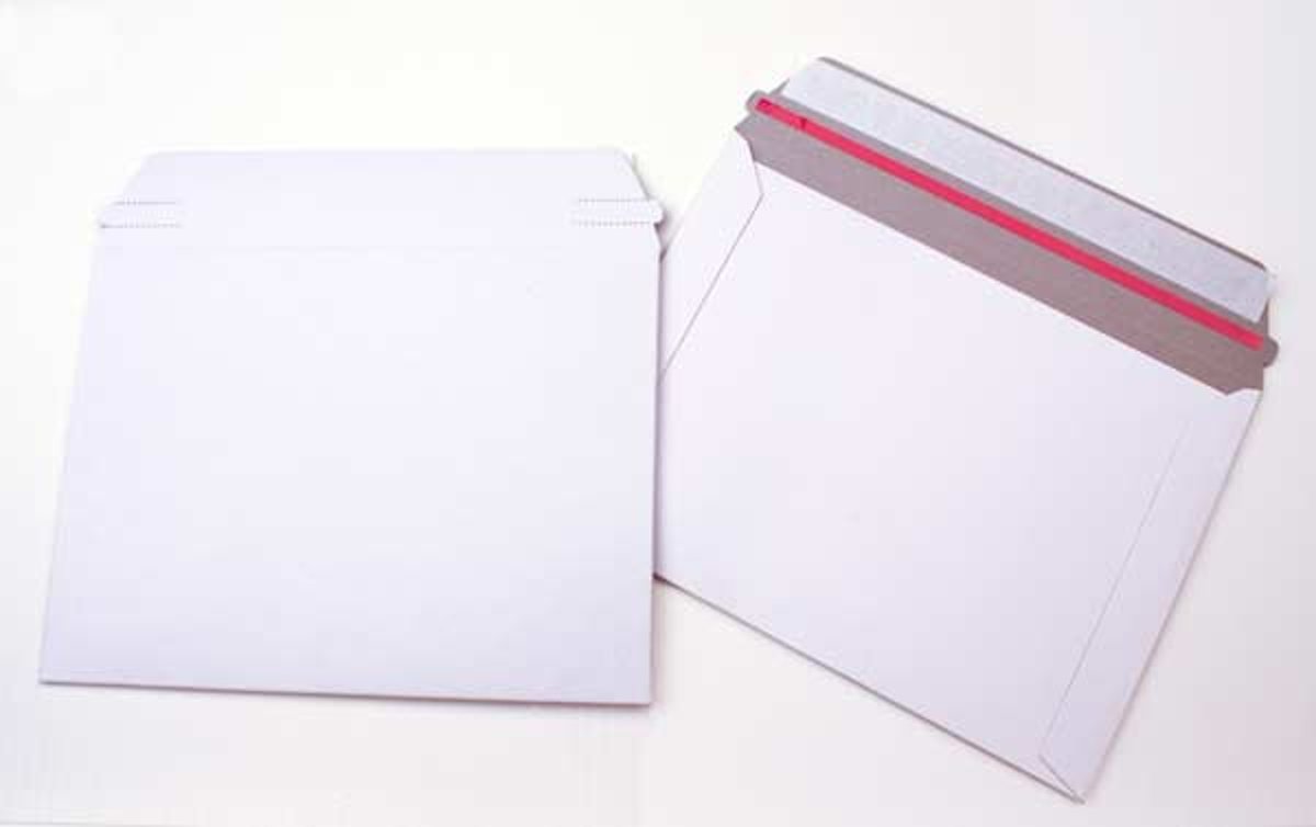 Stevige Verzendenvelop met Plakrand 450 grs 13.0x13.0cm (10 Stuks) [RM1]